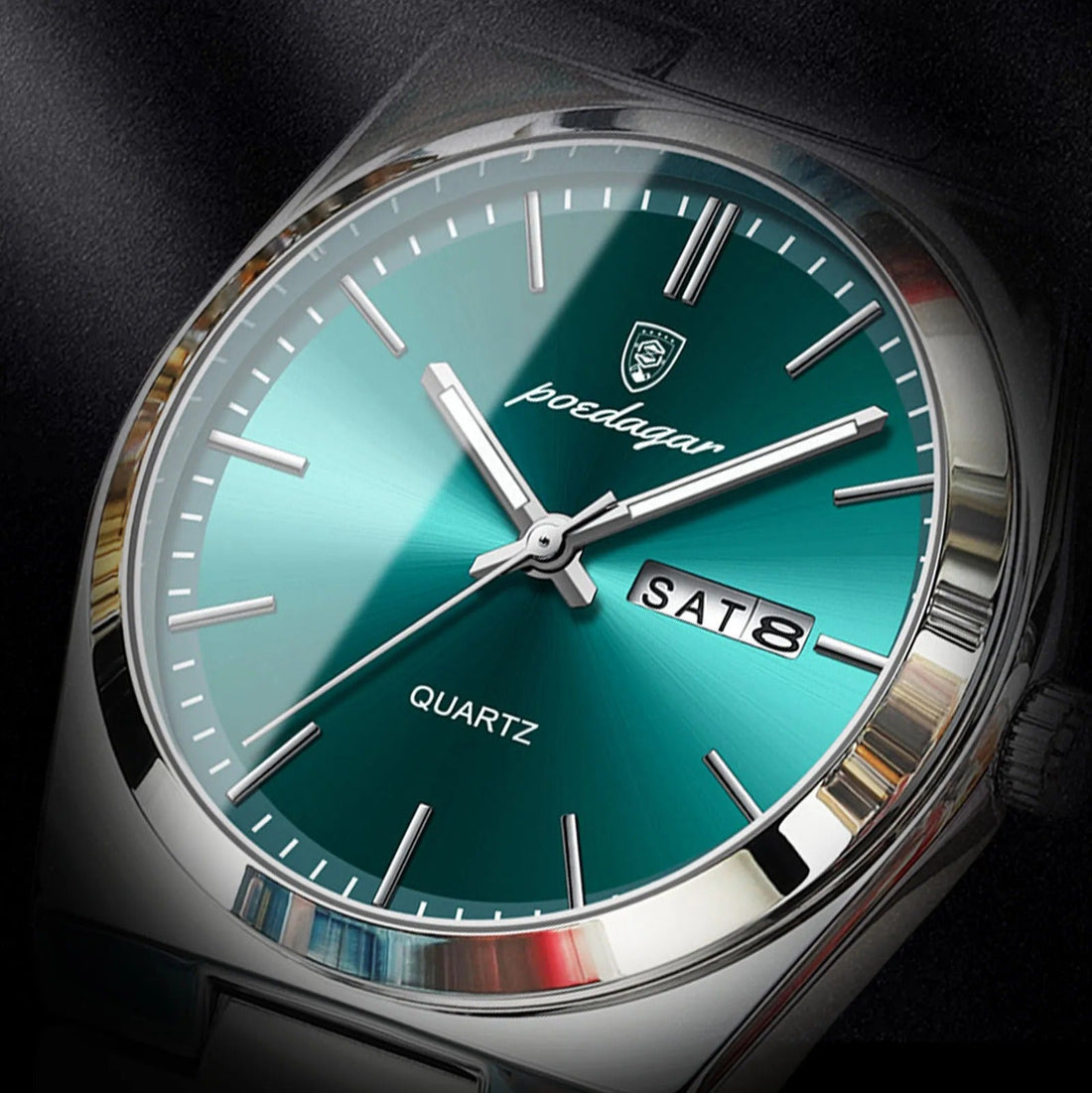 POEDAGAR™ Luxury Men’s Quartz Watch – Waterproof, Luminous & Stylish